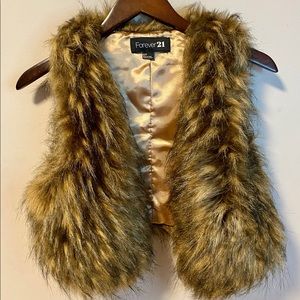 Forever 21 Fur Vest